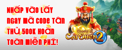 Thưởng Chào Mừng 100% Cho Tân Thủ promotion banner